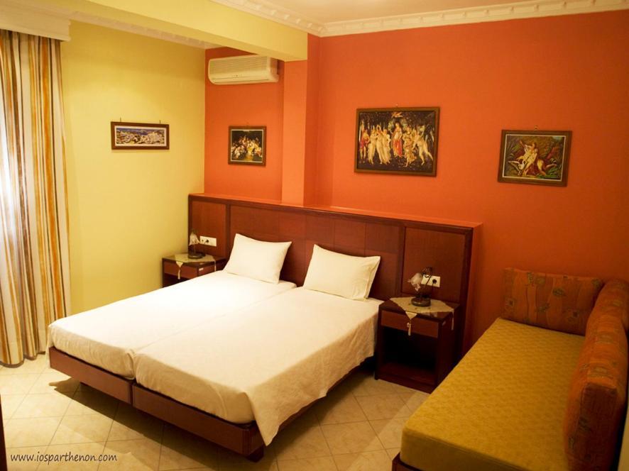Hotel Parthenon Chora Zimmer foto